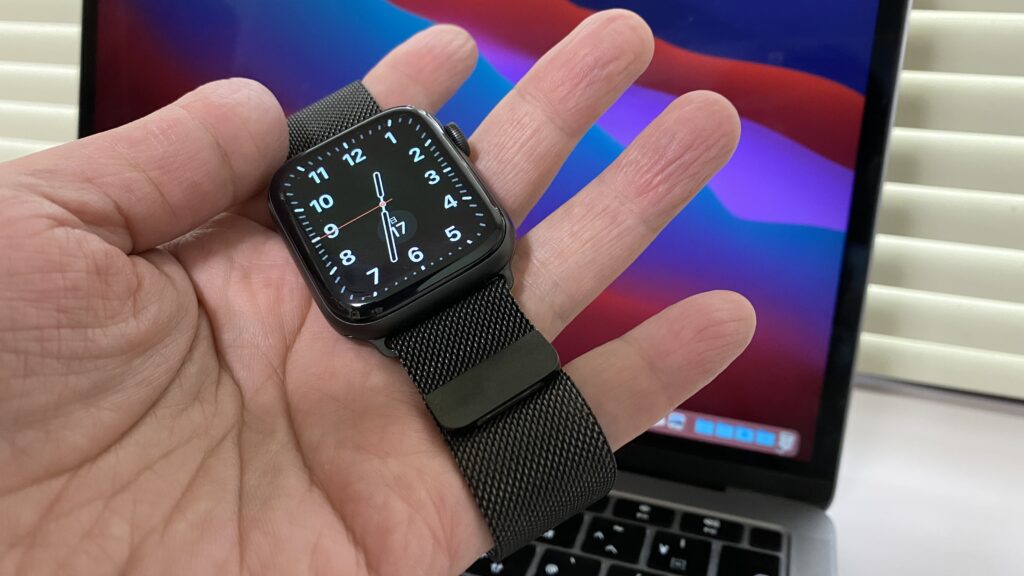 Apple Watch ミラネーゼループ グラファイト - 腕時計(デジタル)